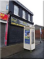 TA1029 : K8 telephone box on and shop on New Cleveland Street by JThomas