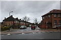 Hardinge  Road at the junction of Chamberlayne Road