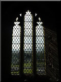 SO3356 : Window inside St. Michael & All Angels Church (South Aisle | Lyonshall) by Fabian Musto