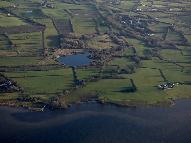 Lough Neagh from the air
