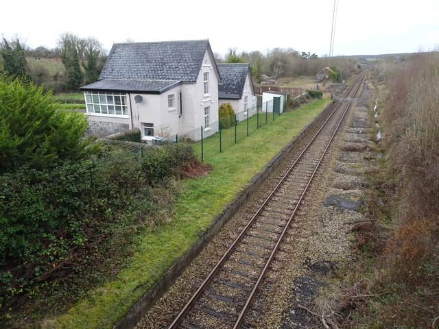 Ballycar & Newmarket railway station (site), County Clare