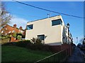 A modern house at the end of an older terrace