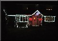 Christmas decorations in The Street