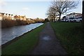 Royal Military Canal Path towards Twiss Road, Hythe