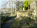 Derelict seat near Ganny Lock, Brighouse