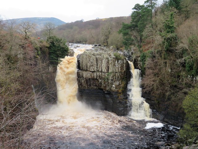 High Force in winter