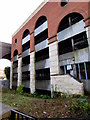 Multistorey car park on the east side of the A46 Merrywalks, Stroud