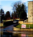 Vote Labour placard outside Merrywalks House, Stroud