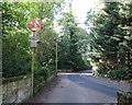 Old road sign on Poulton Road