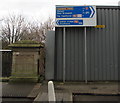 Roebuck Lane direction signs, Smethwick