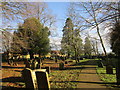 Part of the churchyard, Bloxham