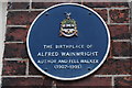 SD6927 : Blue Plaque for A. Wainwright by Chris Heaton