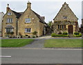 Houses on the north side of High Street, Broadway, Worcestershire