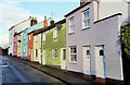 A colourful collection of cottages