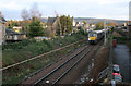 Train approaching Helensburgh Central