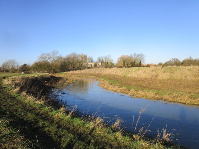 The River Witham at Barnby in the... © Jonathan Thacker cc-by-sa/2.0 ...