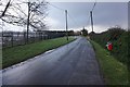 Road leading to The Old Oak