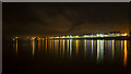 J5182 : Ballyholme Bay at night by Mr Don't Waste Money Buying Geograph Images On eBay