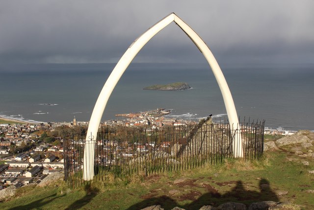 Whale's Jaw Bone, North Berwick Law