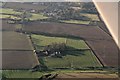 Shallow valley and rig and furrow near Ashdale House, Wootton: aerial 2019 (2)