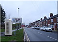 K6 telephone box on Grovehill Road, Beverley