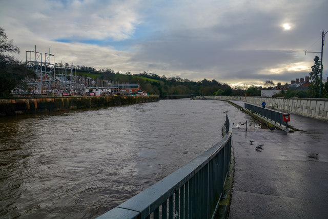 Tiverton : The River Exe © Lewis Clarke cc-by-sa/2.0 :: Geograph ...