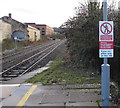 Warning - Do not trespass on the railway, Stroud