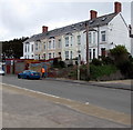 Row of houses on the east side of Mackworth Road, Porthcawl