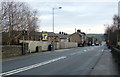 Welcome To Oakenshaw Village sign, Cleckheaton Road