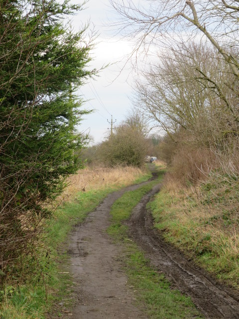Old railway track off Parkgate Lane