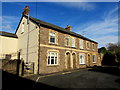 Houses near a bend in North Street, Abergavenny