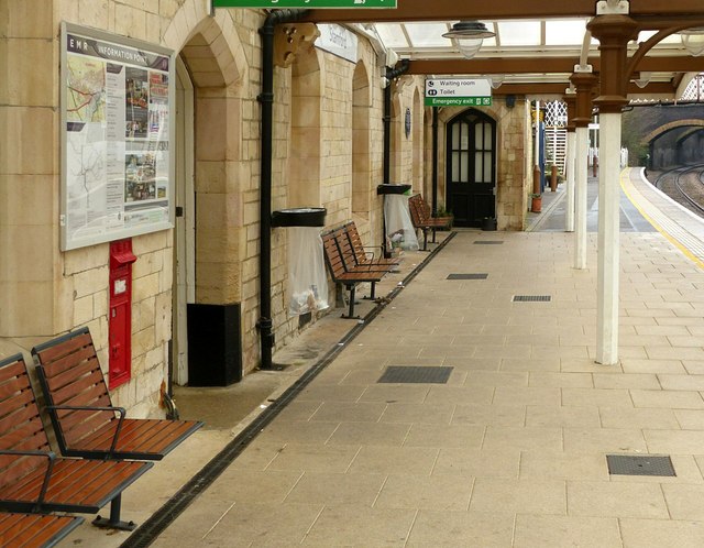 Stamford Station, main platform