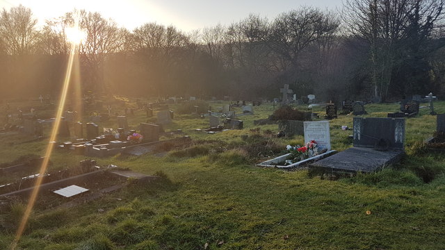 Cemetery in Fleur-de-Lys