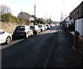 On-street parking, North Street, Abergavenny