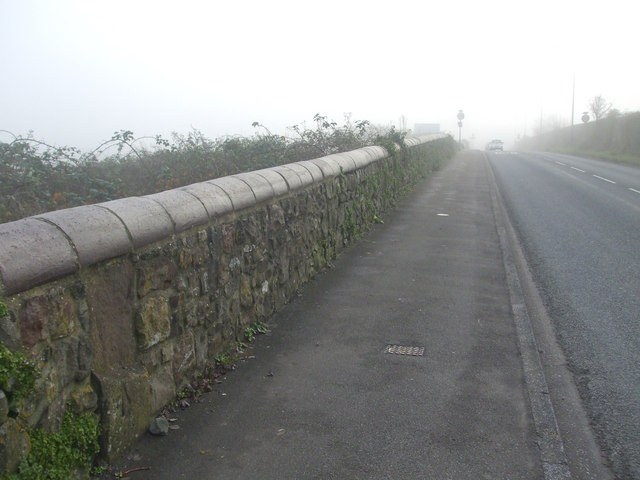 Clanage Road in the fog