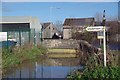 Mill Stream and Sharpham Sign