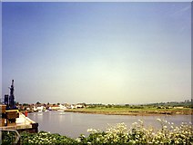 TM0321 : River Colne at Rowhedge by Mr James D