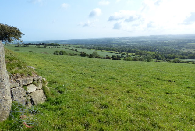 View north from the Preseli Hills