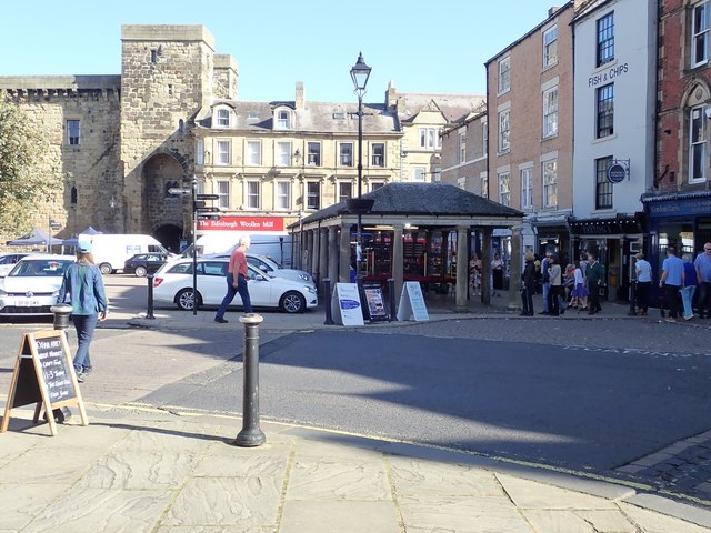 Hexham Market Place © Eirian Evans :: Geograph Britain and Ireland