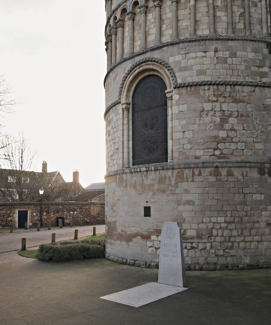 Edith Cavell's Grave, Norwich Cathedral
