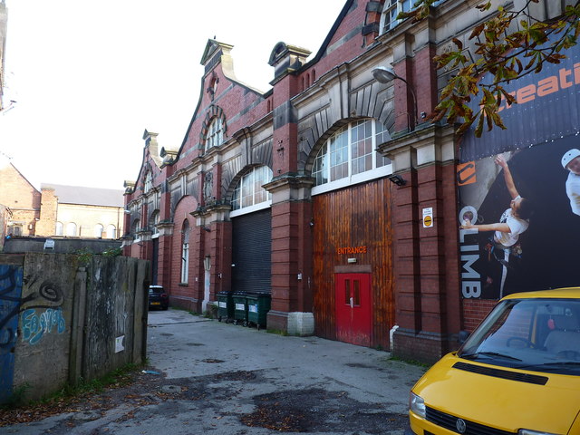 The former Tram Depot and West Mids Travel Engineering workshops