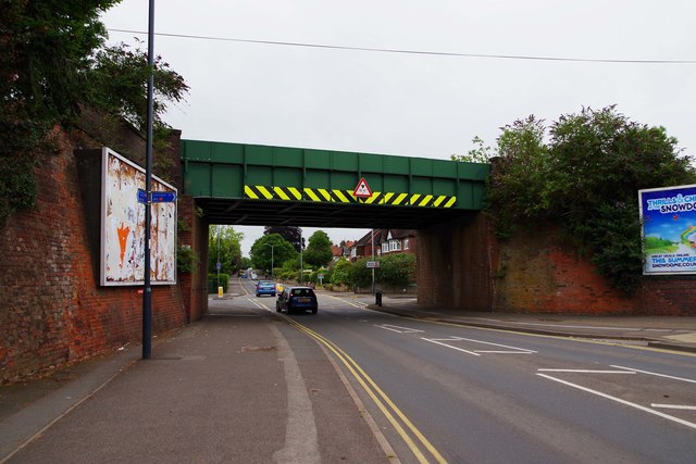 Railway bridge over Coventry Road, Warwick