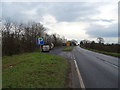 NY3964 : Lay-by on the A7 near Westlinton by JThomas