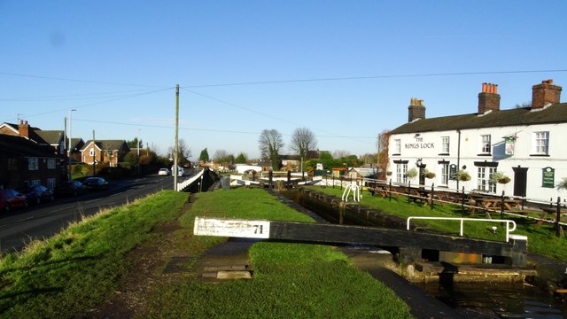 Trent & Mersey Canal at King's Lock, Middlewich