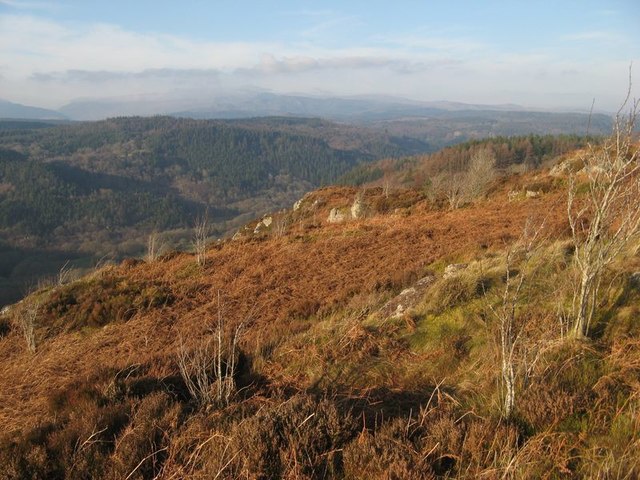 Summit view, Dinas Mawr