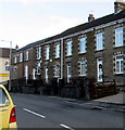 Row of stone houses, Main Road, Crynant