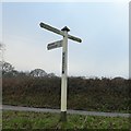 Signpost at Birchill Cross