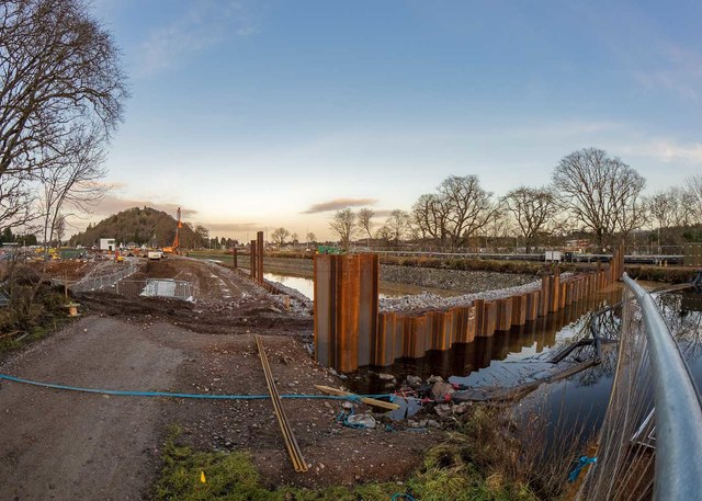 New Canal Swing Bridge Construction Site