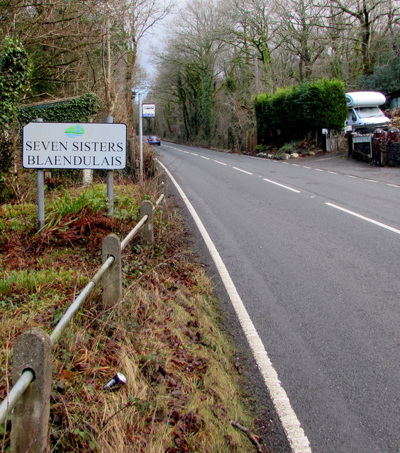 Seven Sisters boundary sign
