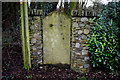 Round stone pillars and gate, Mullaghmore